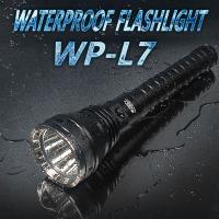 ダイビングライト マリンスポーツ 水中ライト 防災 防犯 WP-L7 LED 3800ルーメン | BLACKWOLF ライト&バッテリー