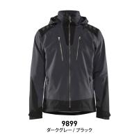 BLAKLADER 作業服 防水 防風 ジャケット フード付 ストレッチ 防寒着