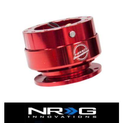 NRG ステアリングボス　クイックリリース　赤 NRG ステアリングボス クイックリリース 赤 NRG Innovations 2.5