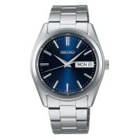 セイコーセレクション メンズ 腕時計 電池式クオーツ時計 SEIKO SBTH009 030  DAY DATE ブルー 10気圧防水 電池駆動 薄型 シンプル スタンダード 実用的 | 名入れペア&レディース時計 BLESSYOU