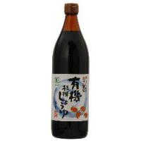 ムソー　マルシマ　有機杉樽しょうゆ・濃口　900ml | ビーライフショップ