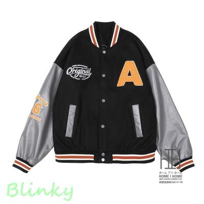 CINCINNATI レザースタジャン 黒/赤 スタジャン メンズ 赤 黒 革ジャン 革レザー 野球服 ma1 大きい
