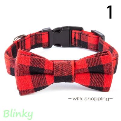 109.チェックリボン&わんこのチョーカー　20本 109.チェックリボン&わんこのチョーカー20本