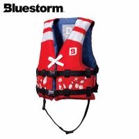 BLUESTORM ブルーストーム 固型式ライフジャケット 幼児用 ヒューペ Red 国土交通省型式承認品 小児用 Type A BSJ-212C 高階救命器具 BLUBSJ212CRED | ブリス