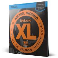 D'Addario EXL160-5 Long Scale 5-strings 5弦用ベース弦 | BLSグループ