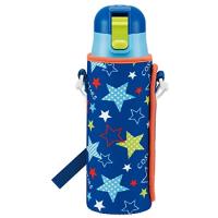 スケーター(Skater) 直飲み ステンレス 水筒 470ml ボトルカバー付き 星 男の子 KSDC4-A | BLSグループ