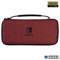 【任天堂ライセンス商品】スリムハードポーチ プラス for Nintendo Switch レッド【Nintendo Switch 有機ELモデル対応 | BLSグループ