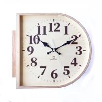 ヤマト工芸 両面時計 D N サイズ:約W25.5 D8.5 H25.5 YK20-102 | BLSグループ