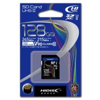 HIDISC 超高速SDXCカード 128GB CLASS10 UHS-II, U3, V90対応 HDSDX128GCL10U3JP3V90 | BLUE CENTURY