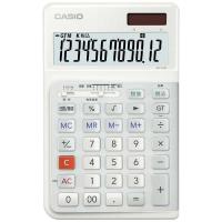 【 送料無料 】カシオ 計算機 JE-12D-WE 人間工学電卓 ジャストタイプ 12桁 ホワイト JE-12D-WE-N CASIO | BLUE CENTURY