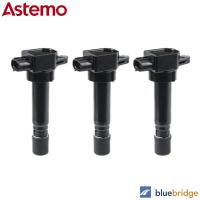 3本セット Astemo 日立 日産 NT100 NV100 クリッパー DR16 DR17 モコ MG33 イグニッションコイル 22448-4A00G 22448-4A00H 22448-4A01A | ブルーブリッジ