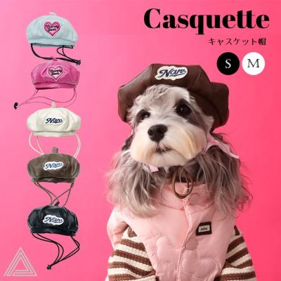 犬 キャスケット 帽子 ペット帽子 犬帽子 ハット キャップ 日除け