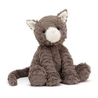 JELLYCAT Fuddlewuddle Cat Medium(FW6CAT) ねこ ぬいぐるみ | Blue Hawaii