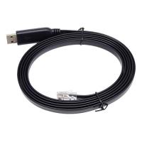 KAUMO USB RJ45 シリアル コンソールケーブル FTDI チップ（Cisco Juniper などに対応） (2.0m, ブラック) | Blue Hawaii