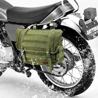 デイトナ ヘンリービギンズ バイク用 サイドバッグ 10L 防水 サドルバッグWR DHS-28 グリーン 30849 | Blue Hawaii