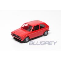 ブレキナ 1/87 フォルクスワーゲン ゴルフ 1 レッド BREKINA VW GOLF I ミニカー HOスケール | BLUGREY(ブラグレー)モデルカーショップ