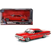 JADA TOYS 1/24 ワイルドスピード ドム シボレー インパラ レッド F&amp;F8 Dom's Chevy Impala 98426 | BLUGREY(ブラグレー)モデルカーショップ