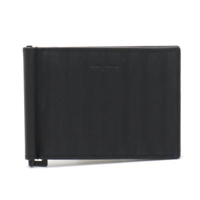 【極美品】サンローラン マネークリップ キャビアスキン ロゴ 黒 レザー 極美✨付属完備✨サンローラン マネークリップ クロコ 型押し