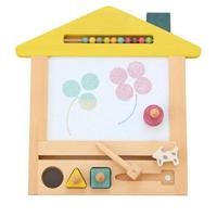 gg* お絵かきハウス お絵かきボード Oekaki House ジジ 知育玩具 木製玩具 (Dog) kiko+ | ボンニュイ ヤフー店