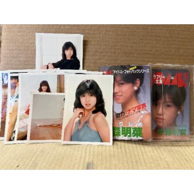 中森明菜　ひとりじめ(生写真10枚)➕生写真9枚　希少品 中森明菜 BOMB！ アイドル・フォトパックシリーズ ひとりじめ / 古本