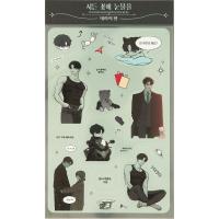 〔予約〕公式グッズ『枯れた花に涙を』  デコステッカー テハの夜（蓮の夜）【韓国輸入品のため、韓国語表記となります】