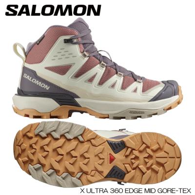 SALOMON 23.5cm スノーボードブーツ SALOMON（サロモン） トレッキングシューズ レディース SALOMON X