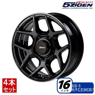 新型シエンタ16インチホイール（5ZIGEN／自動車用タイヤ、ホイール