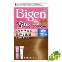 ホーユー ビゲン 香りのヘアカラー クリーム 1 かなり明るいライトブラウン | BOTANIC GARDEN Yahoo!店