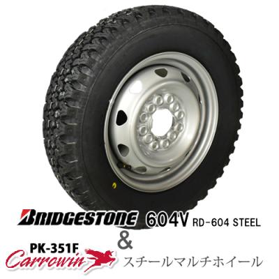 キャロウィンスチールホイールpk354snの商品一覧 通販 - Yahoo