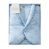 ダックス 洗える羽毛肩当　DK561080-6　(みの)ブルー  ギフト包装・のし紙無料 | E・T・M Yahoo!店