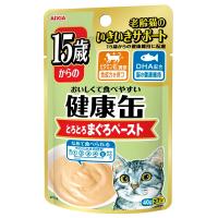 健康缶パウチ 15歳からのとろとろまぐろペースト40g | E・T・M Yahoo!店