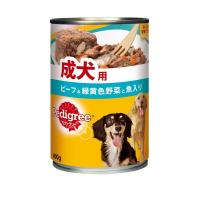 ペディグリー 成犬用 ビーフ＆緑黄色野菜と魚入り 400g | E・T・M Yahoo!店