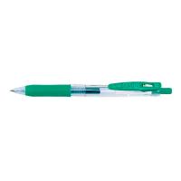 ゼブラ　ゲル(ジェル)インクボールペン　サラサクリップ0.4　緑　JJS15-G | E・T・M Yahoo!店