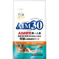 AIM30 11歳以上の室内避妊・去勢後猫用 腎臓の健康ケア フィッシュ 1.2kg | BRセレクトストア