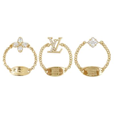 Louis Vuitton フラワーモチーフ リングMサイズ 新作】Louis Vuitton