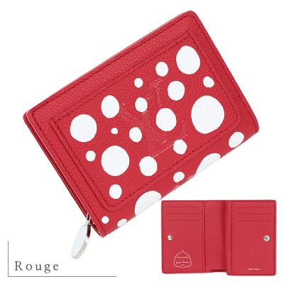 LOUIS VUITTON レディース二つ折り財布（色：レッド系）｜財布