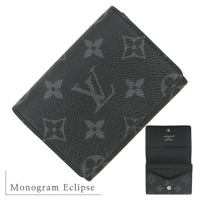 LOUIS VUITTON メンズ名刺入れ（革の素材：本革）｜ファッション小物