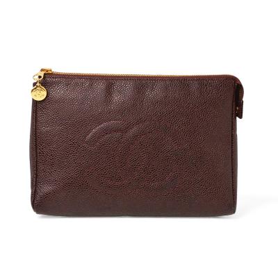 CHANEL マトラッセ　キャビアスキン　 ポーチ　化粧ポーチ　ココマーク 楽天市場】CHANEL シャネル ココマーク キャビアスキン メイクポーチ