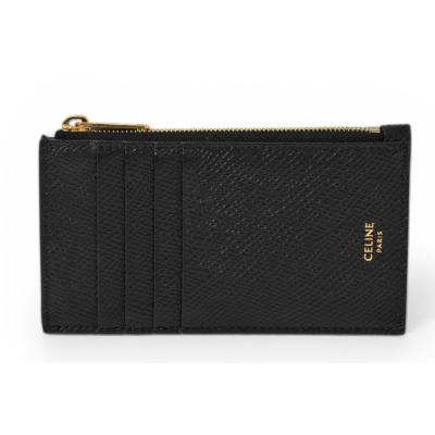 ✨現行モデル✨極美品✨CELINE フラグメントケース ロゴ レザー 