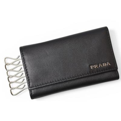 プラダ アウトレット キーケース PRADA キーホルダー 2M0025 SAFFIANO CORNER/型押しレザー NERO/ブラック アウトレット 楽天市場】プラダ アウトレット キーケース PRADA キーホルダー 2M0025