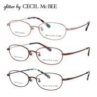 グリッターバイセシルマクビー メガネフレーム glitter by CECIL McBEE GCF 3505 全3カラー 51 プレゼント ギフト | サングラスハウス