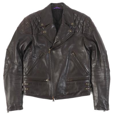 【Paul Smith】メンズレザージャケット　未使用近い美品　カバー付き　Ｌ Paul Smith メンズ革ジャン、レザージャケット（サイズ（S/M/L）：M