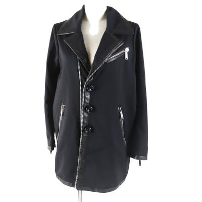 DSQUARED2 ディースクエアード コート 38 ブラック レディース DSQUARED2 レディースコート、ジャケット｜ファッション おすすめ人気