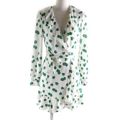 美品　ミュウミュウ　ツバメ柄　シルクチュニック　サイズ36 ミュウミュウ アウトレット（ワンピース、チュニック） | ファッション