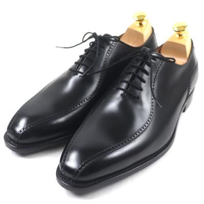 未使用品 スコッチグレイン NL-2223 ツーシーム レザー シューズ 27 未使用品▽スコッチグレイン ヒロカワ NL-2223 ツーシーム レース