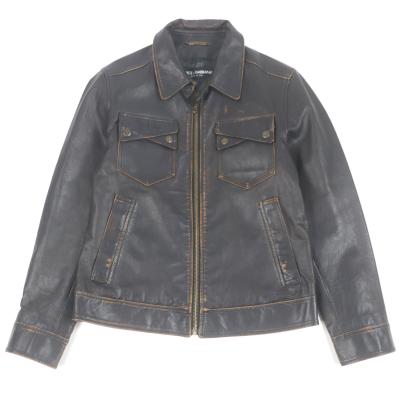 dolce＆gabbana レザージャケットの商品一覧 通販 - Yahoo!ショッピング