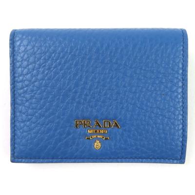 プラダ 財布 PRADA VITELLO GRAIN PRADA（プラダ） プラダ財布 二つ折り長財布 レディース ユニセックス