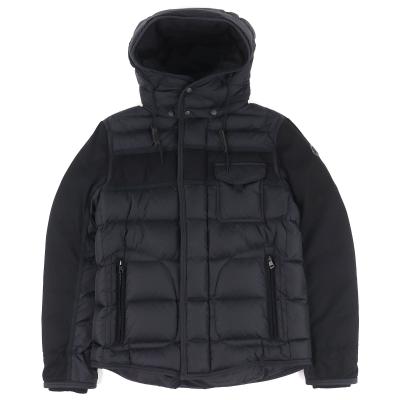 【正規品】モンクレール ウール切替ダウン 黒 1 DIST付 美品 モンクレール ダウン ウール 切り替えのおすすめ人気商品一覧 通販