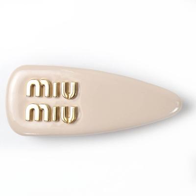 miumiu ヘアクリップ（バレッタ）｜レディースヘアアクセサリー