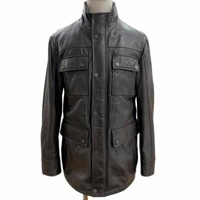 ラムレザージャケット メンズ（HUGO BOSS）（革の素材：本革）の商品